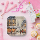 Weihnachten in Paris, Pappteller (Party)