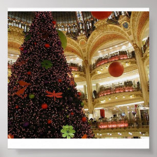 Weihnachten in Paris-Poster Poster