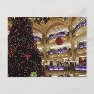 Weihnachten in Paris Postkarte