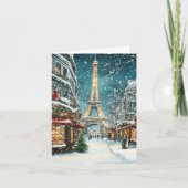 Weihnachten in Paris: Schneeeisenzeit (Vorderseite)