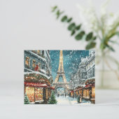 Weihnachten in Paris: Schneeeisenzeit (Stehend Vorderseite)