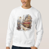 Weihnachten in Paris Sweatshirt (Vorderseite)