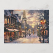 Weihnachten in Paris: Twilight im Eiffelturm (Vorderseite)