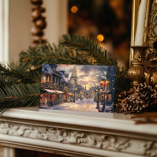 Weihnachten in Paris: Twilight im Eiffelturm