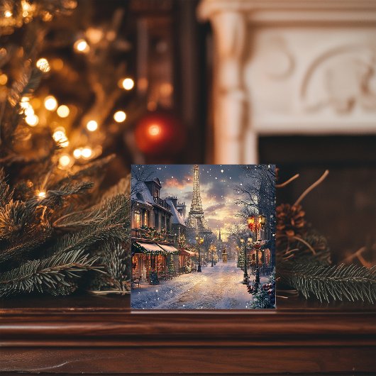 Weihnachten in Paris: Twilight im Eiffelturm