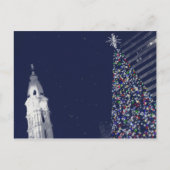 Weihnachten in Philadelphia mit anpassbarem Text (Vorderseite)
