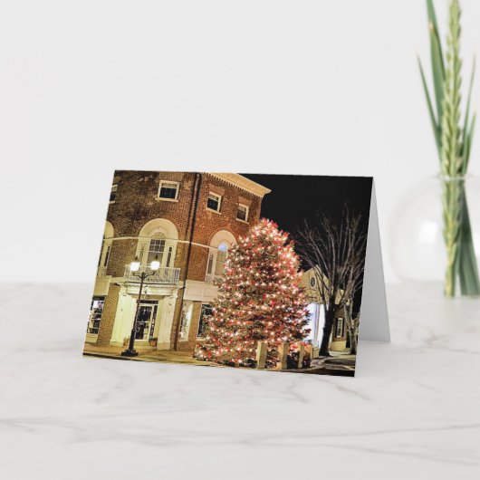 Weihnachten in Plymouth, MA (Vorderseite)