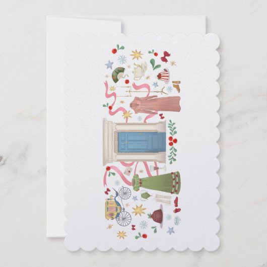 Weihnachten in Randalls Flat Holiday Card (Vorderseite)