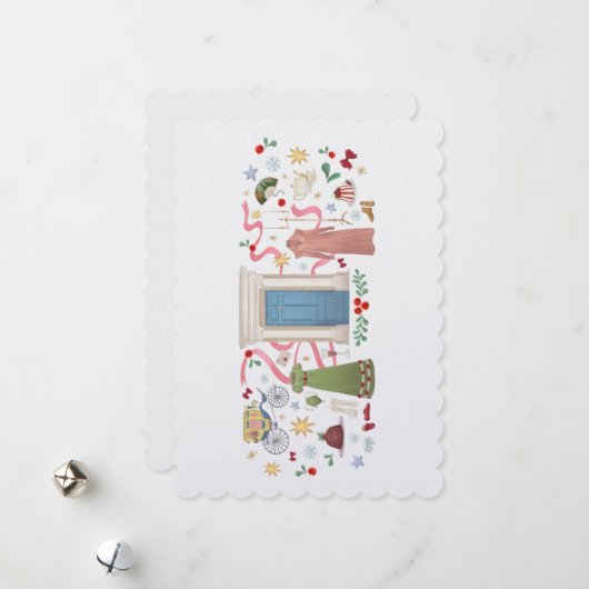 Weihnachten in Randalls Flat Holiday Card (Vorderseite/Rückseite Beispiel)