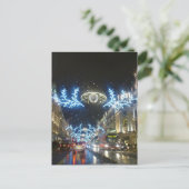 Weihnachten in Regent Street, London Postkarte (Stehend Vorderseite)