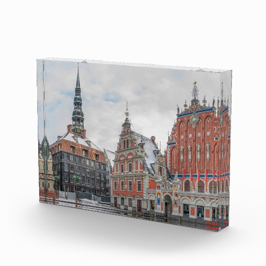 Weihnachten in Riga Lettland Fotoblock (Rechts)