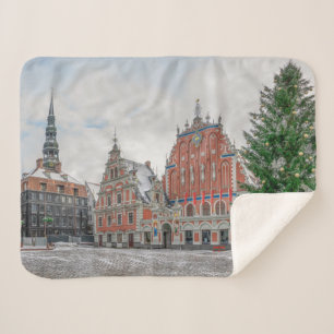Weihnachten in Riga Lettland Sherpadecke