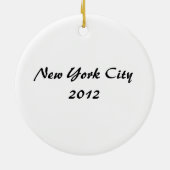 Weihnachten in Rockefeller-Mitte u. in den Keramik Ornament (Hinten)