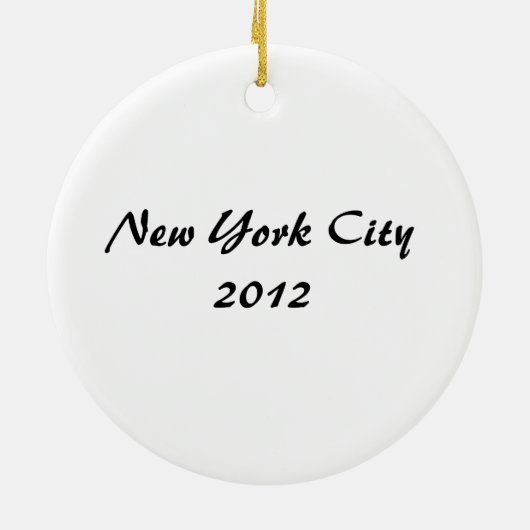 Weihnachten in Rockefeller-Mitte u. in den Keramik Ornament (Hinten)