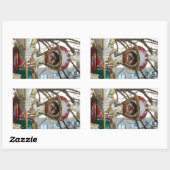 Weihnachten in Rockefeller - Toy Solider - NYC Rechteckiger Aufkleber (Blatt)