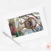 Weihnachten in Rockefeller - Toy Solider - NYC Rechteckiger Aufkleber (Umschlag)