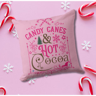 Weihnachten in Rosa im Vintage-Rustic-Farmhouse-St Kissen