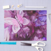 Weihnachten in rosa und in Lila Seidenpapier (Handwerk)