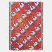 Weihnachten in Rot Decke (Vorderseite Vertikal)