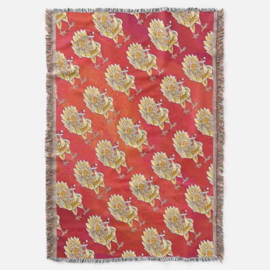 Weihnachten in Rot Decke (Vorderseite Vertikal)