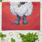 Weihnachten in Rot Geschirrtuch (Gefaltet)