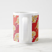 Weihnachten in Rot Jumbo-Tasse (Rückseite)