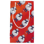 Weihnachten in Rot Kleine Geschenktüte (Vorderseite)