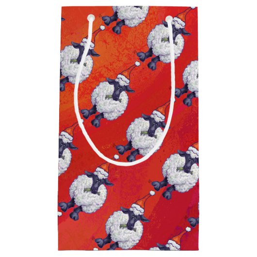 Weihnachten in Rot Kleine Geschenktüte (Vorderseite)