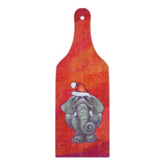 Weihnachten in Rot Schneidebrett (Vorderseite)