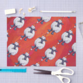 Weihnachten in Rot Seidenpapier (Handwerk)