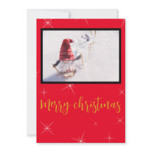 Weihnachten in Rot und Foto