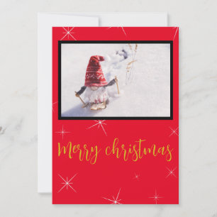 Weihnachten in Rot und Foto