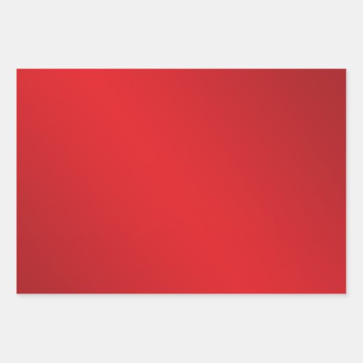 Weihnachten in Rot und Grün Geschenkpapier Set (Vorderseite 2)