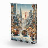 Weihnachten in San Francisco – Golden Gate Fotoblock (Rechts)