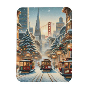 Weihnachten in San Francisco – Golden Gate Magnet