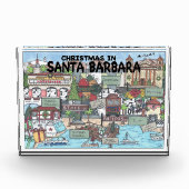 Weihnachten in Santa Barbara Fotoblock (Vorderseite)