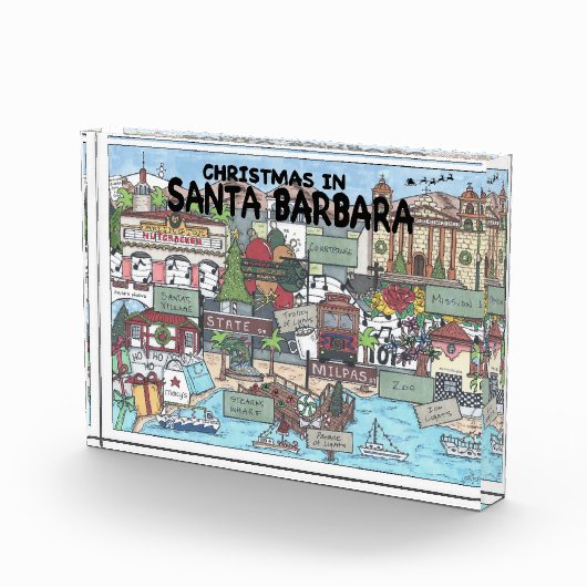 Weihnachten in Santa Barbara Fotoblock (Rechts)