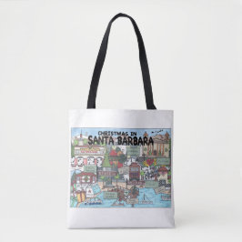 Weihnachten in Santa Barbara Tasche