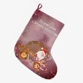 Weihnachten in seinem Auto Großer Weihnachtsstrumpf (Vorderansicht (hängend))