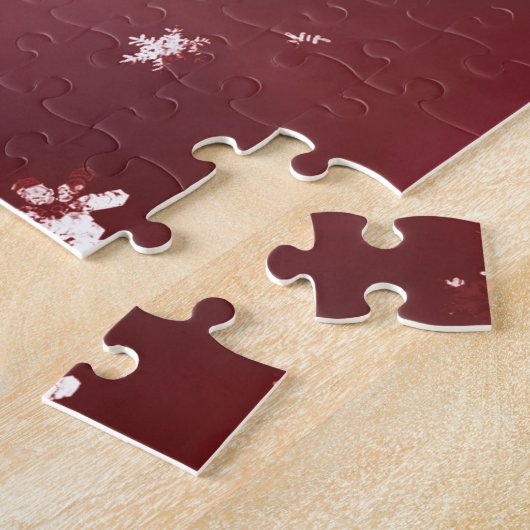 Weihnachten in seinem Auto Puzzle (Seite)