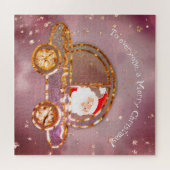 Weihnachten in seinem Auto Puzzle (Horizontal)