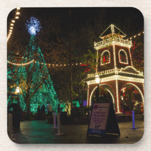 Weihnachten in Silver Dollar City Getränkeuntersetzer