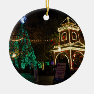 Weihnachten in Silver Dollar City Keramik Ornament
