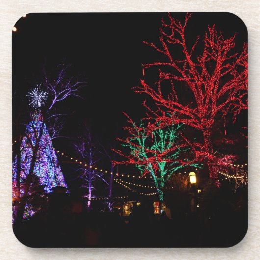 Weihnachten in Silver Dollar City Untersetzer (Vorderseite)