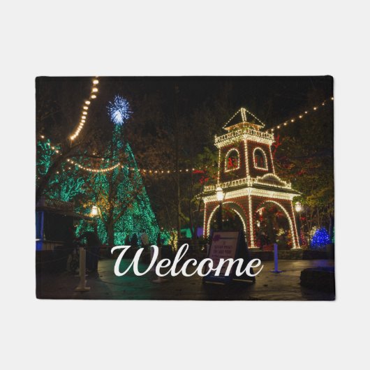 Weihnachten in Silver Dollar City - Willkommen vor Fußmatte (Vorderseite)