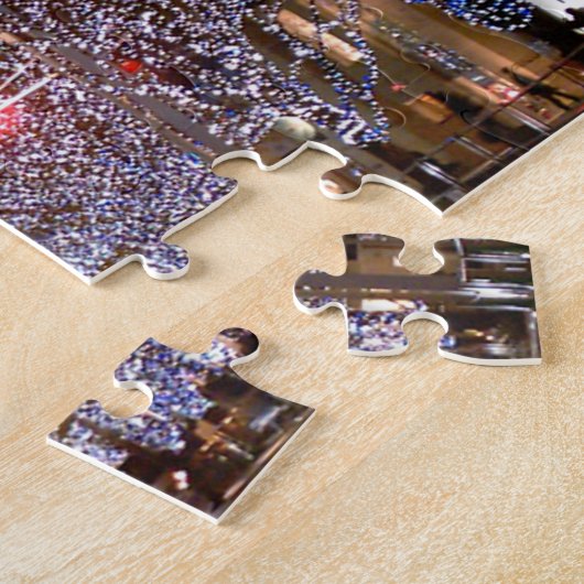 Weihnachten in Tokyo, Japan Puzzle (Seite)