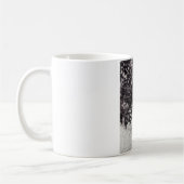 Weihnachten in Vintage Fünfzigerjahre New York Kaffeetasse (Links)