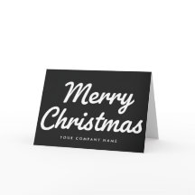Weihnachten in weißer Retro-Schrift auf schwarzem 