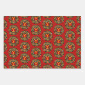 Weihnachten in Yellowstone - Geschenkpapier Set (Vorderseite)