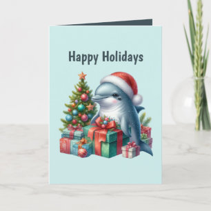 Weihnachten - individualisierbarer Delphin